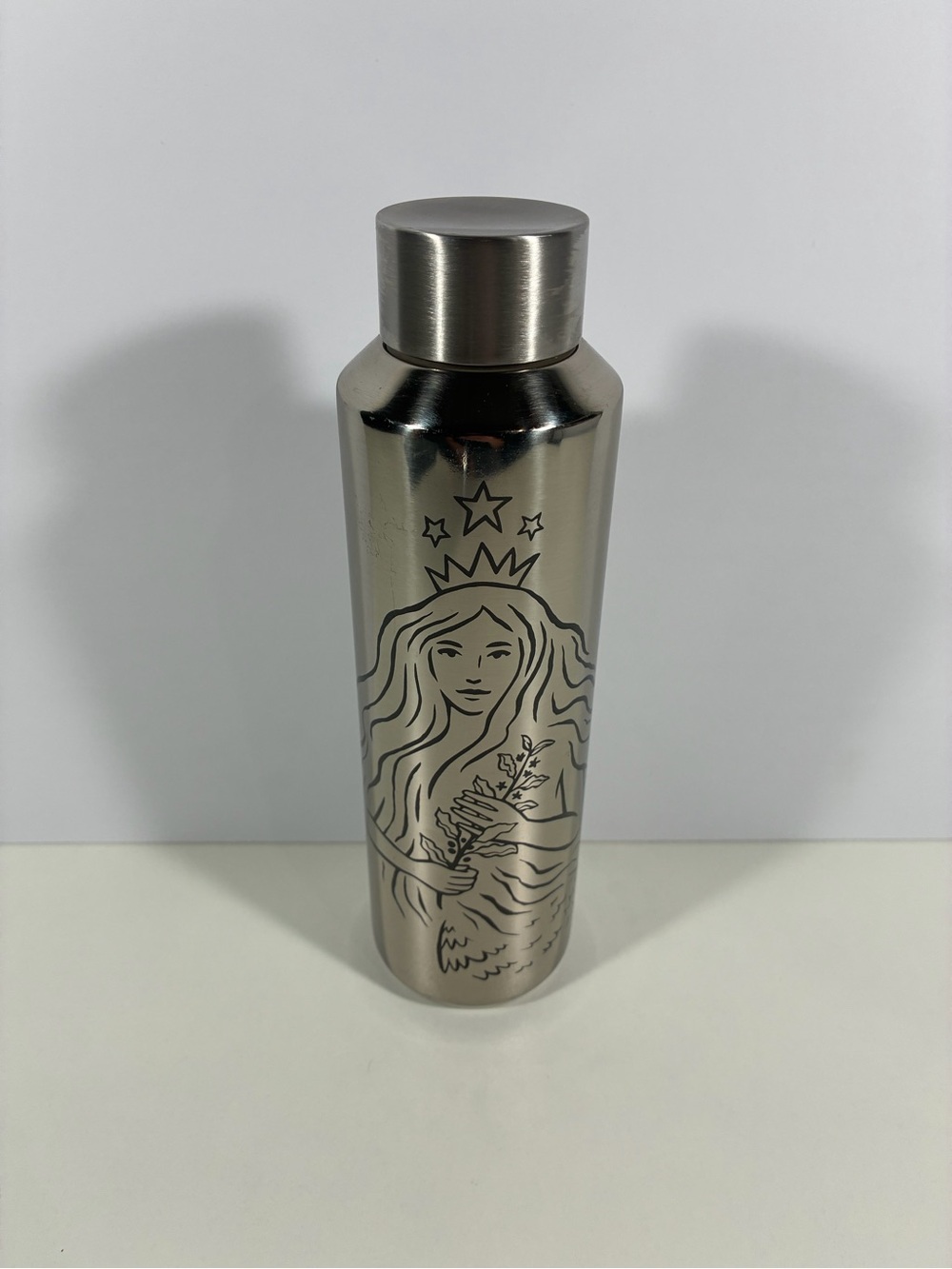 Starbucks 50th Anniversary 20oz Stainless Steel Siren Insulated Tumbler 2021 EUC